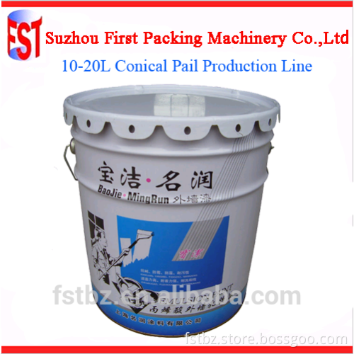 10-25L Conical Tin Can Making Machine